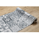 Gumuota vaikštynė LOTUS AZULEJO 60970 Lopinis darbas, Lisabonos plytelės pilka plovimo 60 cm 