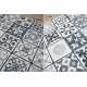 Gumuota vaikštynė LOTUS AZULEJO 60970 Lopinis darbas, Lisabonos plytelės pilka plovimo 80 cm 