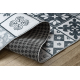 Gumuota vaikštynė LOTUS AZULEJO 60970 Lopinis darbas, Lisabonos plytelės pilka plovimo 80 cm 