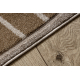 Tapis KIDDO 4424 beige / crème, lion animaux de la savane pour enfants, sensoriel 