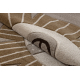 Tapis KIDDO 4424 beige / crème, lion animaux de la savane pour enfants, sensoriel 