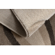 Tapis KIDDO 5644 crème / beige, arc-en-ciel, nuages pour enfants, sensoriel 
