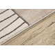 Tapis KIDDO 6106 crème chaton, couronne enfants, sensoriel 
