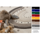 Tapis KIDDO 5151 crème / beige, arc-en-ciel, étoiles pour enfants, sensoriel 