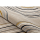 Tapis KIDDO 6107 crème / blanc, géométrique pour enfants, sensoriel 
