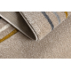 Tapis KIDDO 6107 crème / blanc, géométrique pour enfants, sensoriel 