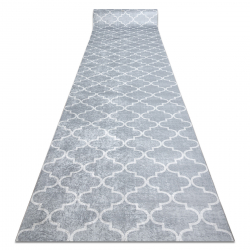 Traversa anti-alunecare LOTUS KONICZYNA 60921 Trifoi, melanj gri PENTRU SPĂLARE 100 cm