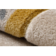 Tapis KIDDO 6109 crème / blanc, arc-en-ciel, cœurs pour enfants, sensoriel 