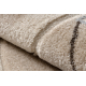 Tapis KIDDO 6111 crème rues, travaux enfants, sensoriel 