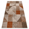 Dywan ARCANA 0822 beż / pomarańczowy geometryczny, nowoczesny