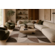 Tapis ARCANA 0822 beige / brun clair, géométrique, moderne