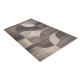 Teppich ARCANA 3893 – braun / orange, geometrisch, modern