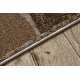 Alfombra ARCANA 4673 beige / marrón claro, geométrica, moderna