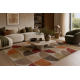 Alfombra ARCANA 4673 beige / naranja, geométrica, moderna