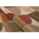 Alfombra ARCANA 4673 beige / naranja, geométrica, moderna