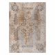 Vilnonis kilimas VILLA Rozetė 1539/51655 pilka / smėlio spalvos