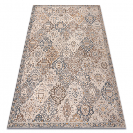 Tapis en laine NAIN Ornement 1541/51655 beige / bleu