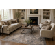 Tapis en laine NAIN Ornement 1541/51655 beige / bleu