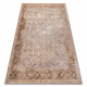Tapis en laine NAIN Ornement, cadre, 1631/51655 gris / marron 