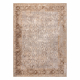 Tapis en laine NAIN Ornement, cadre, 1631/51655 gris / marron 