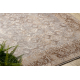 Tapis en laine NAIN Ornement, cadre, 1631/51655 gris / marron 