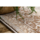 Tapis en laine NAIN Ornement, cadre, 1631/51655 gris / marron 