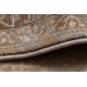 Tapis en laine NAIN Ornement, cadre, 1631/51655 gris / marron 