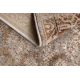 Tapis en laine NAIN Ornement, cadre, 1631/51655 gris / marron 