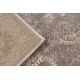 Tapis en laine NAIN Ornement, cadre, 1631/51655 gris / marron 
