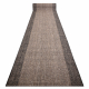 Vaibajooksja sisal SION 6053 Raam, lamekudumine must / pruun 70 cm