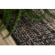 Vaibajooksja sisal SION 6053 Raam, lamekudumine must / pruun 70 cm