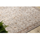 Tapis en laine NAIN Ornement, cadre, vintage 1540/51655 gris / beige