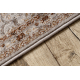 Tapis en laine NAIN Ornement, cadre, vintage 1540/51655 gris / beige