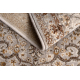 Tapis en laine NAIN Ornement, cadre, vintage 1540/51655 gris / beige