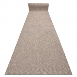 Vloerbekleding CASABLANCA LOOM bruin, lus, zacht binnen & buiten 80 cm