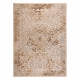 Vilnonis kilimas VILLA Ornamentas 1279/51633 kreminės / smėlio spalvos