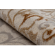 Vilnonis kilimas VILLA Ornamentas 1279/51633 kreminės / smėlio spalvos