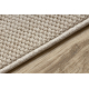 Løper CASABLANCA LOOM krem, hempe, myk innendørs og utendørs 80 cm