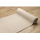 Løper CASABLANCA LOOM krem, hempe, myk innendørs og utendørs 100 cm