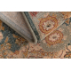 Tapete de lã POLONIA TROPEA Ornamento, flores, pastel claro rubi / verde 