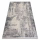 FROJE 1748 Abstraction Carpet – Scandinavian style, textured, modern cream / grey 