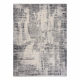 FROJE 1748 Abstraktion Matta – Skandinavisk stil, texturerad, modern kräm / grå