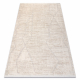 FROJE 1753 Bohemske linjer teppe – skandinavisk stil, teksturert, moderne krem / beige