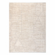 FROJE 1753 Bohemske linjer teppe – skandinavisk stil, teksturert, moderne krem / beige