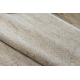 FROJE 1753 Bohemske linjer teppe – skandinavisk stil, teksturert, moderne krem / beige