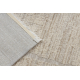 FROJE 1753 Bohemske linjer teppe – skandinavisk stil, teksturert, moderne krem / beige