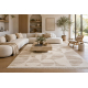 Tapis FROJE 1773 Géométrique – Style scandinave, texturé, moderne crème / beige