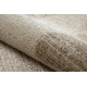 Tapis FROJE 1773 Géométrique – Style scandinave, texturé, moderne crème / beige