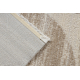 Tapis FROJE 1773 Géométrique – Style scandinave, texturé, moderne crème / beige