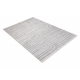 Tapis FROJE 1774 Lignes – Style scandinave, texturé, moderne gris